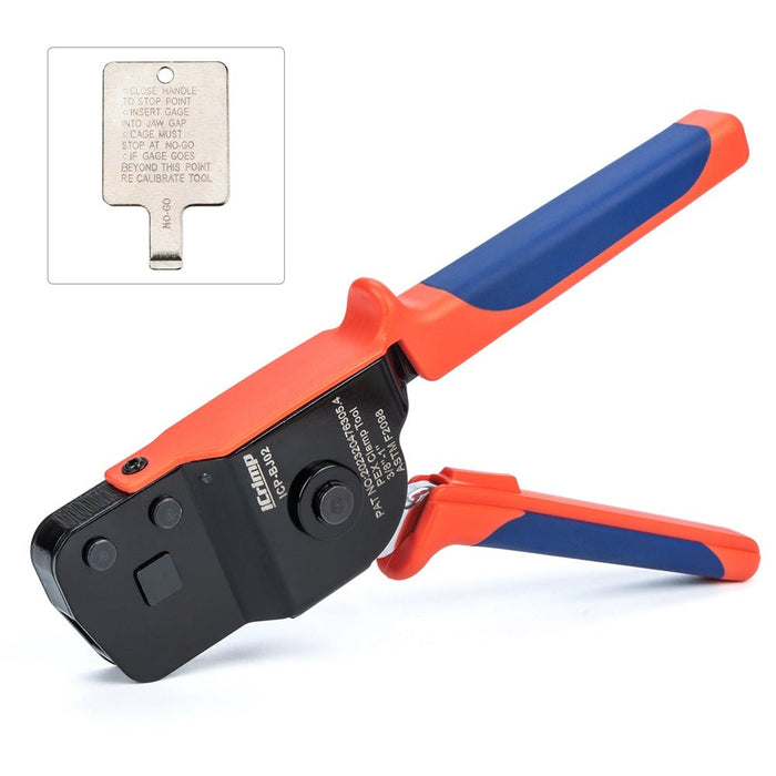 ICP-BJ02 PEX Clamp Cinch Tool, One Handed PEX Crimping Tool for Pinching 3/8-in, 1/2-in, 3/4-in, 1-in PEX Clamp Rings, Patented