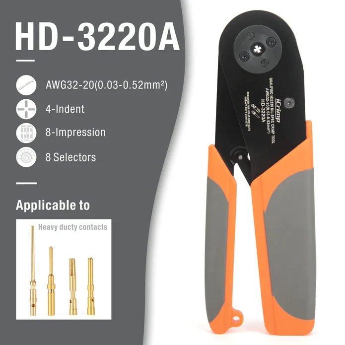 HD-3220A Indent Crimping Tool 