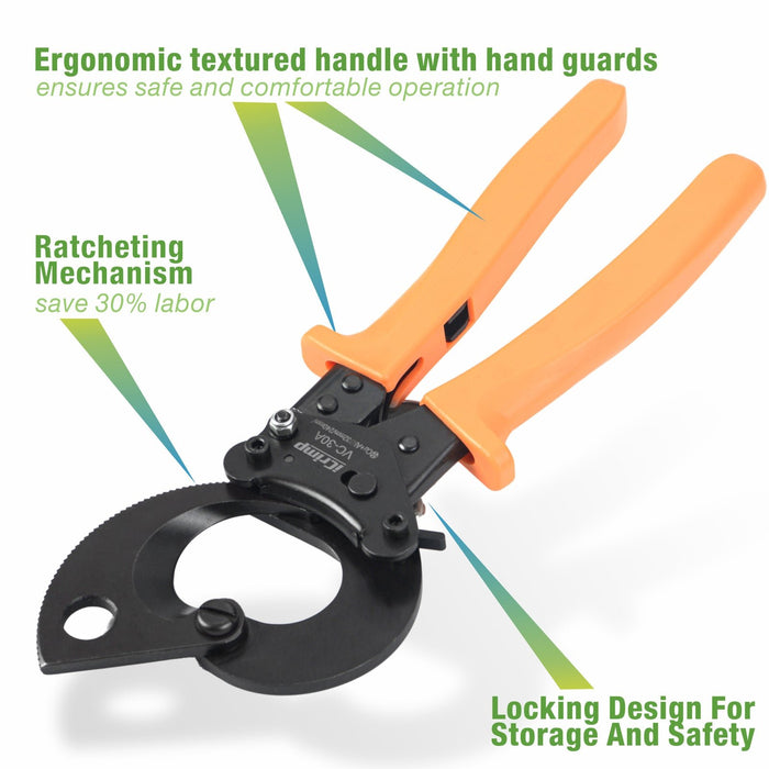 VC-30A Copper&Aluminum Cable Cutter Up To 240mm²/dia 32mm