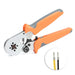 HSC8 6-4 Square Self-Adjustable Crimping Tools for AWG23-10 Bootlace End-Sleeves Ferrule