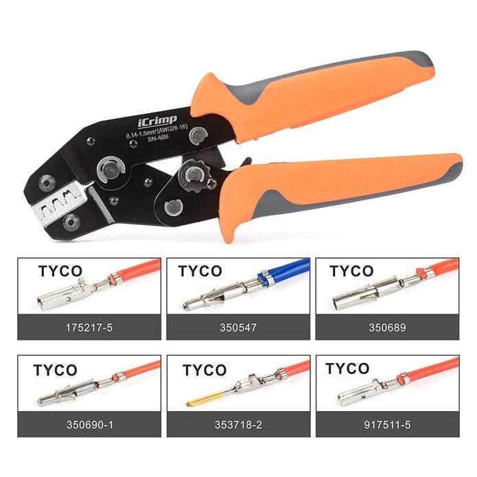 Different application of Pin Crimping Tools