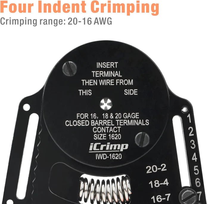 4 Way Indent AWG16 to AWG20