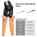 Specification of Pin Crimping Tools