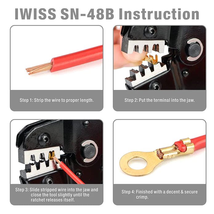 Instruction of Pin Crimping Tools