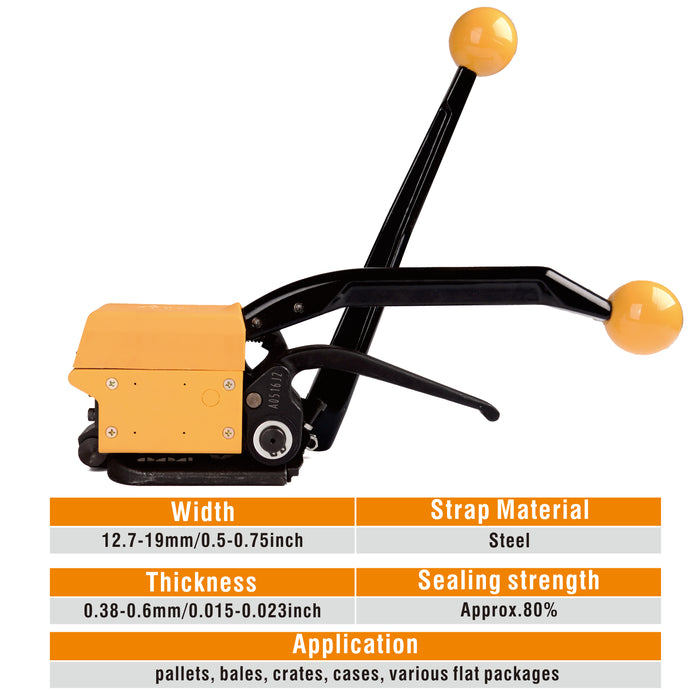 A333 Manual Sealless Steel Strapping Tool