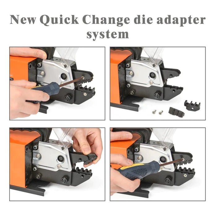 New quick change die adapter systerm