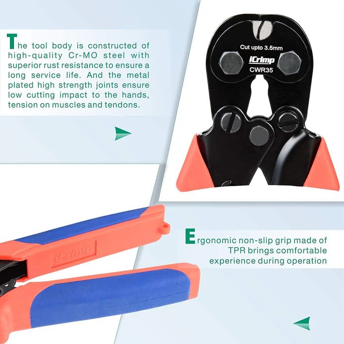 CWR35 Wire Rope Cutter detail