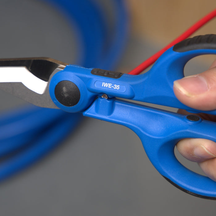 IWE-35 Cable Scissors with Stripping and Crimping Function Electricians' Shears