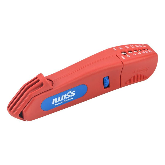 IWE-428 Cable Knife with Stripping function integrated in the housing Working range 20-10 AWG (0.5-6 mm²)