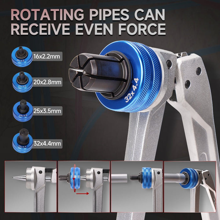 IWS-1232-3-B Hydraulic Pressing Sliding Tool For S3.2 S4 PEX/PAP Pipe