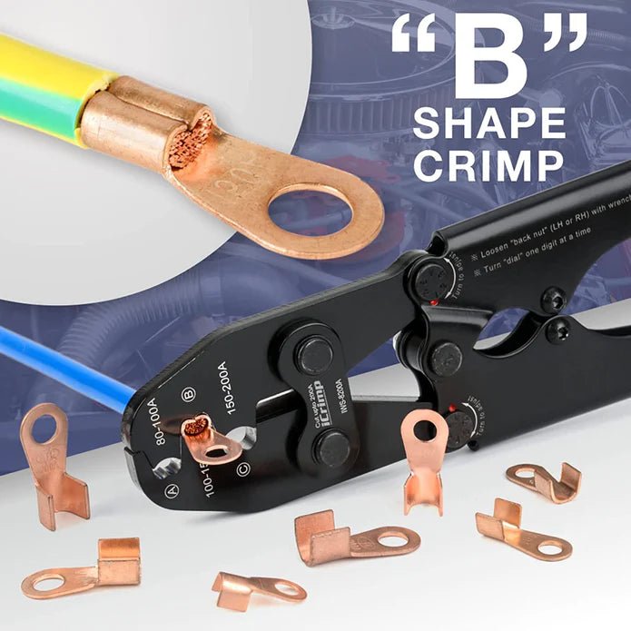 B Shape crimp