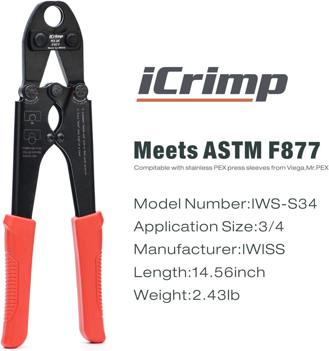 Sleeves Crimping Tool