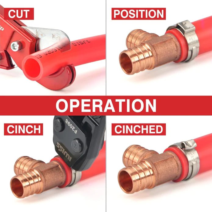 Operation of PEX Clamp