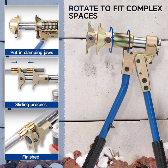 IWS-1232-4 Manual Pipe Press Sliding Tool For S3.2 S4 PEX/PAP Pipe