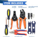 SN-2546B KIT Solar PV Cable Crimping Tool Kit for 2.5/4/6mm² with Stripper, Cutter, Solar Spanner and solar Connectors