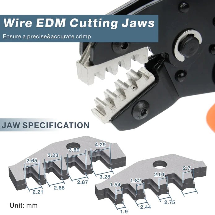 Wire EDM Cutting Jaws and specification