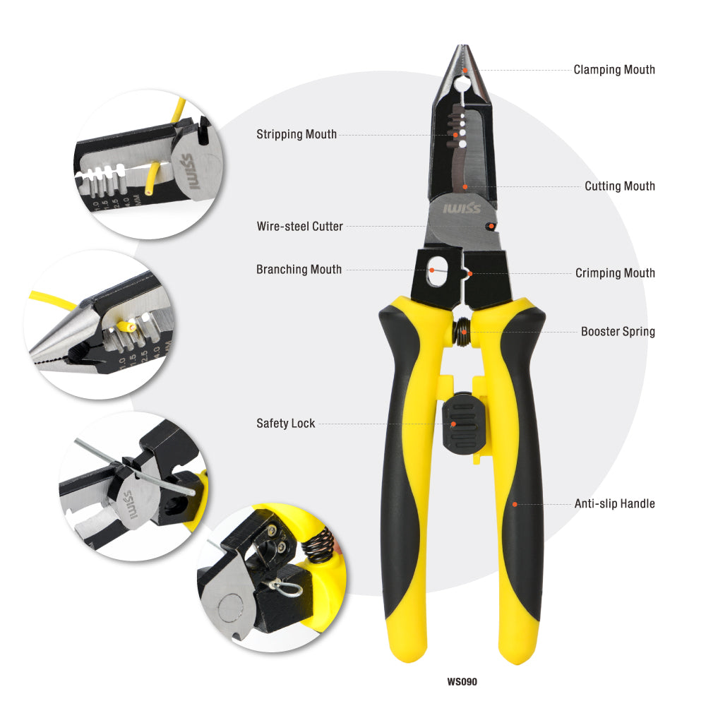 Cable Stripper & Wire Cutters at Wholesale Price — IWISS TOOLS