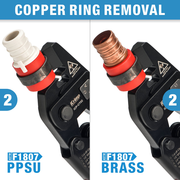 Copper ring removal