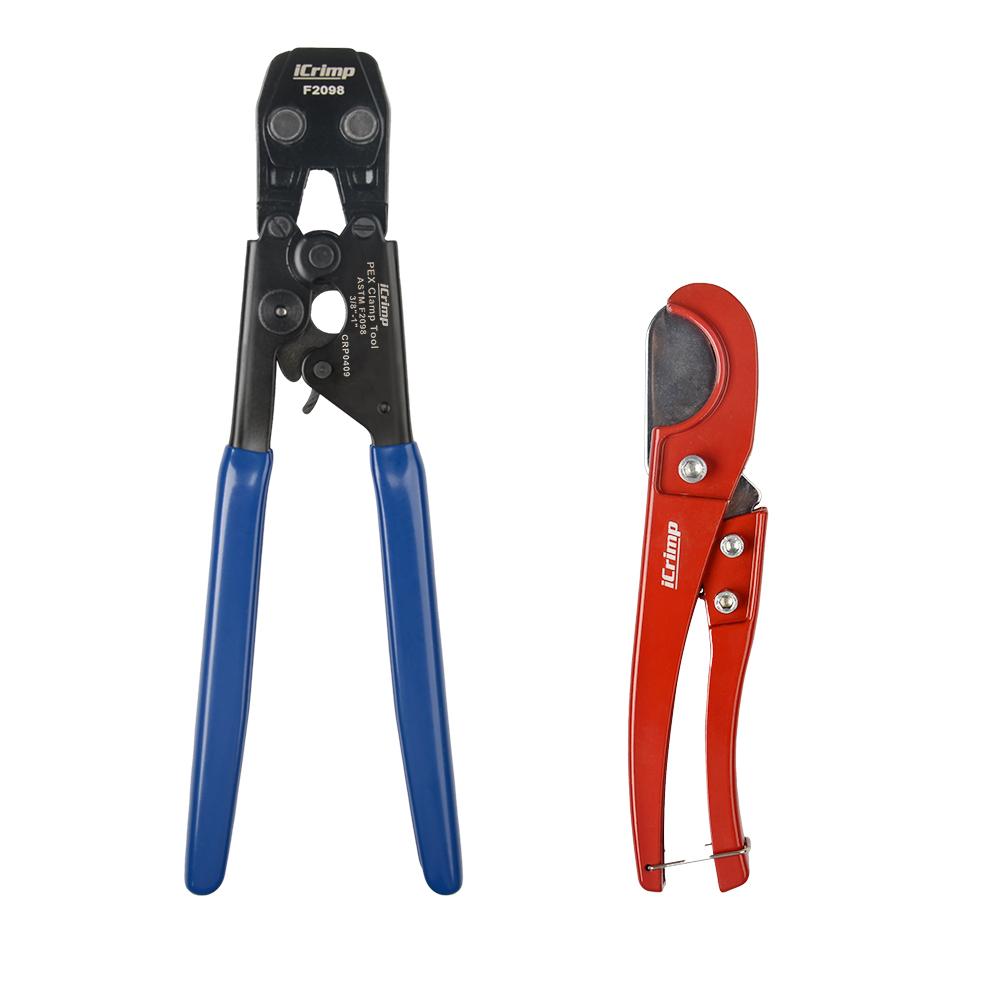 CRP0409 ASTM F2098 PEX SS Clamp Cinch Tool Kit for 3/8